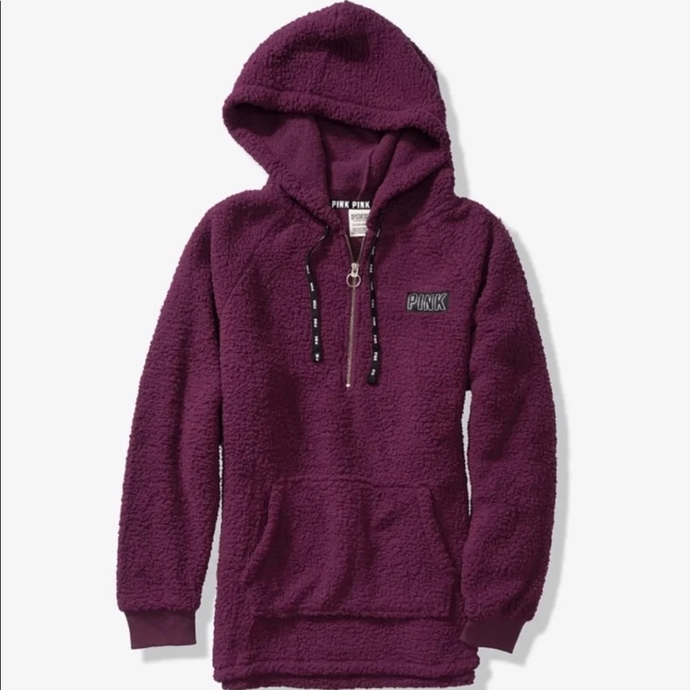 VS PINK sherpa jacket